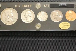 1958 SILVER PROOF SET-GEM!! - Picture 1 of 12