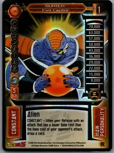 1x DBZ TCG BURTER EVIL CAPTOR LV1 HOLO FOIL 11 JUEGO DE TRANSFORMACIÓN LIMITADO - Imagen 1 de 2