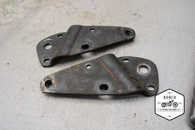 Honda CL175 1972 Scrambler reposapiés trasero soportes soportes N9-1228, MI Foto 1 de 4