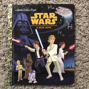 Disney Star Wars Little Golden Book 2015 A New Hope Hardcover Picture Childrens - Picture 1 of 12