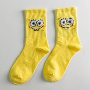 SpongeBob SquarePants socks ladies socks cotton men's long tube - Bild 1 von 1