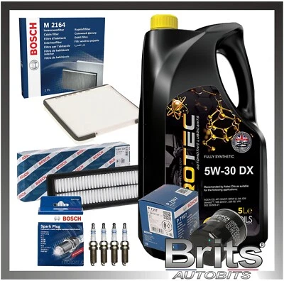 KIT DE SERVICIO para Hyundai i10 1.2 (2013-2021) Bosch Juego de filtros y bujía y aceite Foto 1 de 4