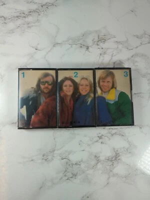 ABBA - THE BEST OF ABBA - Super Rare Music Cassettes - Set of 3 - Image 1 of 4