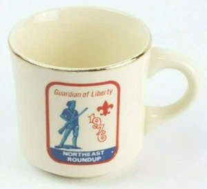 Taza de café Boy Scouts of America Northeast Roundup Guardian of Liberty 1976  - Imagen 1 de 12