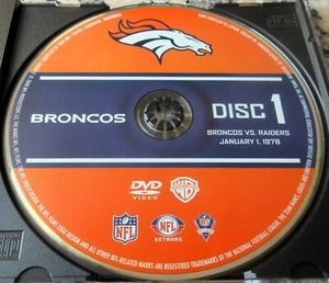 DENVER BRONCOS VS OAKLAND RAIDERS 1977 1978 AFC Championship Game DVD Colorado - Bild 1 von 1