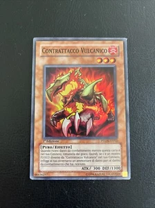 YU GI OH CARTA CONTRATTACCO VULCANICO SUPER RARA PTDN-IT012 1ED COLLEZIONE DECK - Foto 1 di 3