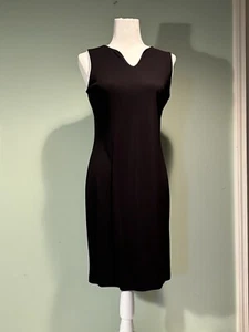 Annex black sleeveless sheath dress size M - Picture 1 of 7