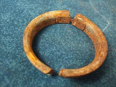 Anillo de cabezal de tubo de escape Yamaha Virago XV750 XV 750 1989 Foto 1 de 2