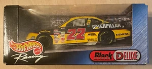 Hot Wheels 1999 Ward Burton 1:24 Black Deluxe Diecast Car NASCAR - Picture 1 of 5
