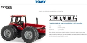 Case IH 1:64 Scale International 6588 2+2 Tractor Toy - Picture 1 of 2