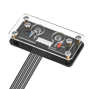 Desktop Computer Switch External Power Switch Power Button+Restart Button - Picture 1 of 6