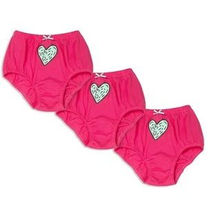 Candyland Brief Panty for Girl's - 3 Pack - Full Cut Soft Cotton - Picture 1 of 24