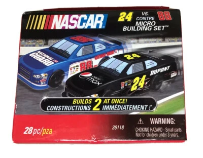 NASCAR K’NEX Micro Building Set DALE EARNHARDT JR 88 VS JEFF GORDON 24 - Image 1 of 4