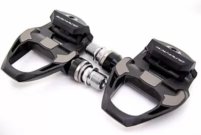 Shimano Dura Ace PD-R9100 Carbon SPD-SL Road Bike Pedals 4mm Longer Type, NIB - image 1 of 4