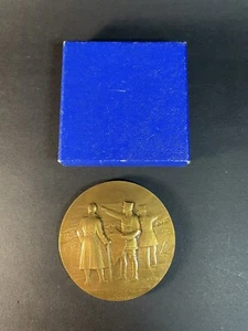 WW1 French General Mangin Douaumont Medal October 24, 1916. Bronze #1073 - Picture 1 of 16