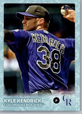 2015 Topps Update #US315 Kyle Kendrick Snow Camo - Image 1 of 2