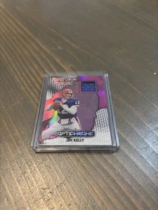 2025 Leaf Optichrome - Jim Kelly #BW-11 Battle Worn Patch /8 Game-Used - Picture 1 of 2