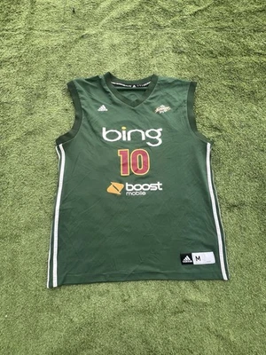 Vintage Adidas WNBA Seattle Storm Size Medium Sue Bird #10 Basketball Jersey - Image 1 of 4