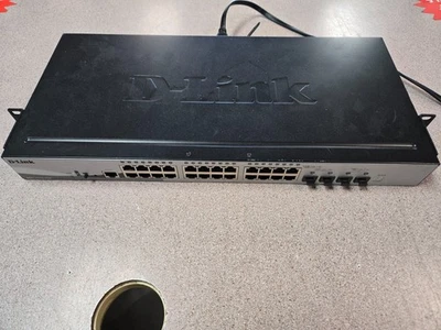 D-Link DGS-1510-28P 24Port Gigabit Switch & 2X 1Gb SFP & 2X 10Gb SFP+ - Image 1 of 4