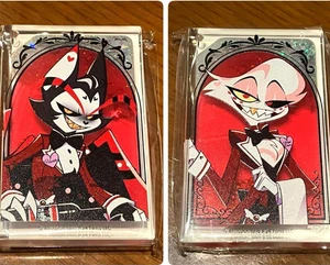 Hazbin Hotel Husk & Angel Acryl Schlüsselanhänger Set Animate Cafe 2025 limitiert Japan - Bild 1 von 2