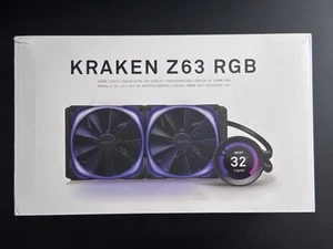 Refroidisseur liquide CPU NZXT Kraken Z63 AIO RGB - Blanc - Photo 1/2