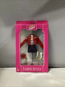 Barbie Teen Skipper Fashion Avenue Outfit 18379 Red Leather Jacket NIB 1997 - Picture 1 of 2