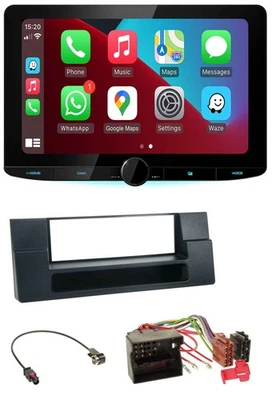 Kenwood MP3 USB DAB Bluetooth Autoradio für BMW X5 E53 5er E39 Quadlock Ablagefa - Bild 1 von 4