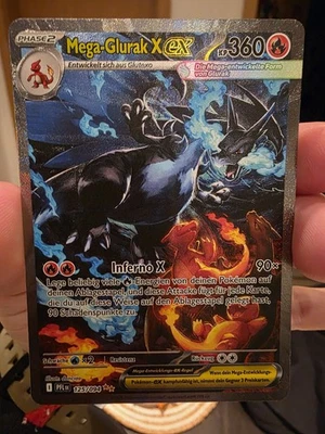 Mega-Glurak X Ex/Mega Charizard X Ex / PFL 125/094 Spezial Illustration Rare - Bild 1 von 4