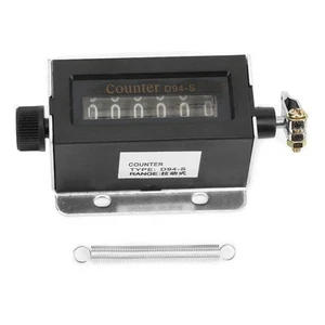 6-stelliger mechanischer Zähler, D94-S 0-999999 zurücksetzbar mechanische Ziehzahl... - Bild 1 von 9