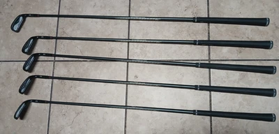 Muy Raro - Juego de Hierro Cuadrado Dos Negro PRO Onyx Hombre 3: 8-11 Derecha H, Reg. Flex Foto 1 de 4