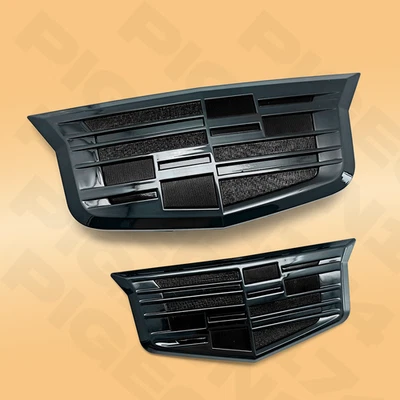 2 Black Front Grill Trunk Emblem Badge for Cadillac CT6 XT5 ATS XTS Accessories Foto 1 de 4