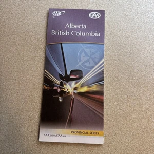AAA Road Map-Canada Provincial Series-Alberta British Columbia-2019-2020 - Picture 1 of 4