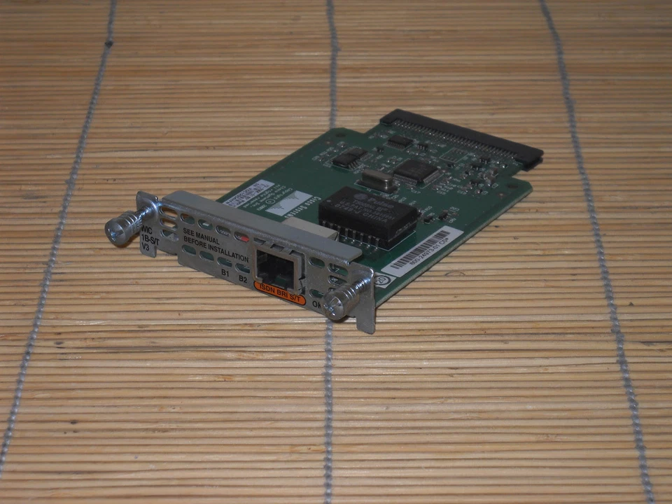 Cisco ISDN BRI, WIC-1B S/T, GARANTIE! - Bild 1 von 1