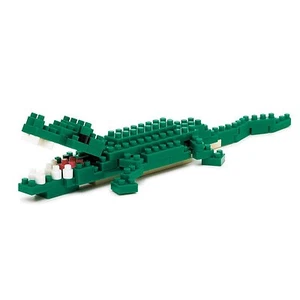 NANOBLOCK NBC.058 - NILE CROCODILE - MINI SERIES 100 Pieces - NEW - Picture 1 of 1