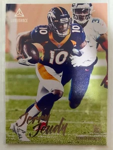 2020 Panini Chronicles Luminance Football Jerry Jeudy #205 RC Denver Broncos - Picture 1 of 2