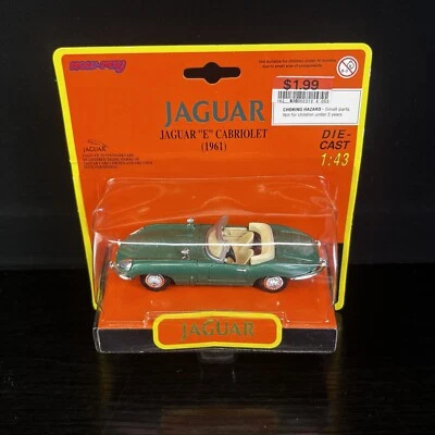 New Ray Jaguar E Cabriolet 1961 Die-Cast 1:43 #48832 - Image 1 of 4