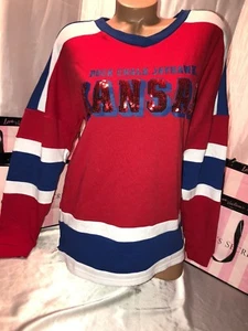 Victoria's Secret PINK Kansas City Jayhawks Rundhalsausschnitt XS - Bild 1 von 2