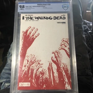 The Walking Dead #163 Skybound Megabox Edition CGC Grade 9.8 "Red Sketch" Cover - Bild 1 von 3