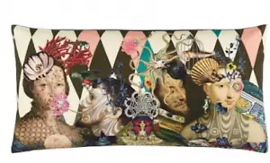 Designer Guild Christian Lacroix THE CURIEUX ARGILE 60x30cm Bolster cover  - Picture 1 of 2