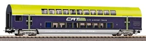 Piko HO 58811 Bi-Level Reisebus 2. Kl. CAT Flughafen ÖBB VI - Bild 1 von 1