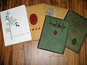Converse College Yearbook Y's and Other Y's Multi Year Listing, Price for one Bk - Picture 1 of 6