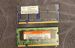 Hynix & Hynix 1GB Pc2 4200  DDR2 533MHZ 200 pin Memory One of Each