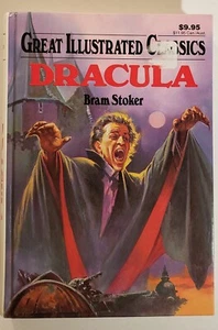 Great Illustrated Classics Hardcover 5.5"x8" Dracula Bram Stoker 239 pages  - Imagen 1 de 9