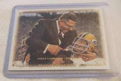2008 Upper Deck Masterpieces Vince Lombardi #86 Green Bay Packers - Image 1 of 2