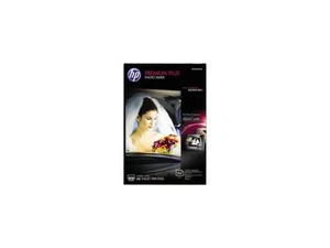 Hewlett-Packard CR666A Premium Plus Photo Paper, 80 lbs., Soft-Gloss, 4 x 6, 100 - Afbeelding 1 van 1