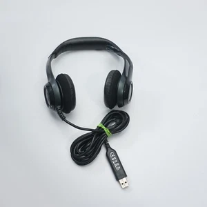 Logitech USB Headset Earphone w Microphone DZL-A-00008 On-Ear Corded - Picture 1 of 3