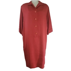 Oscar de la Renta Shift Dress Vintage Union Made Shift Dress size 10 - Picture 1 of 11