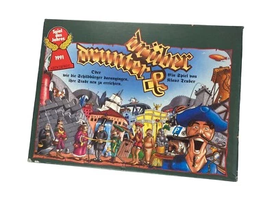 drunter & drüber Ein Spiel von Klaus Teuber Spiel des Jahres 1991 Gesellschafts - Bild 1 von 4