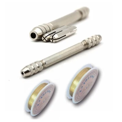 Herramienta de bobinado de alambre de cobre trenzado hágalo usted mismo 4 piezas para hacer joyas Stock en EE. UU. C223 Foto 1 de 4