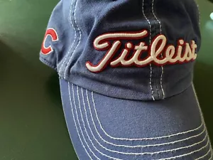 Gorra de béisbol azul ajustable de golf Titleist de Chicago Cubs unisex - gemelos 47 - Imagen 1 de 8